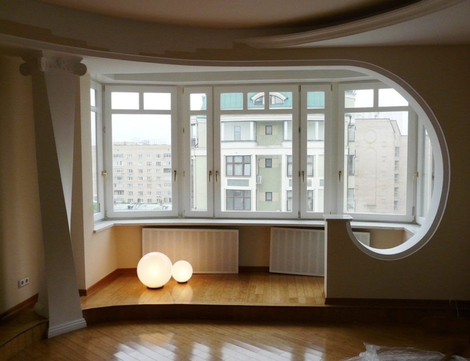 Дизайн Объединение Балкона С Комнатой