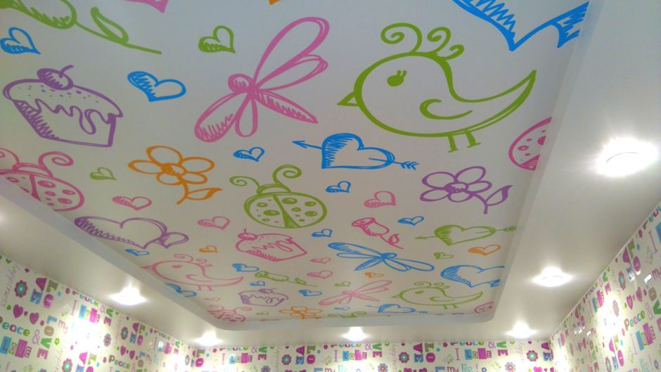 Креативный Потолок Для Детской Комнаты 34 - Matrasi.org