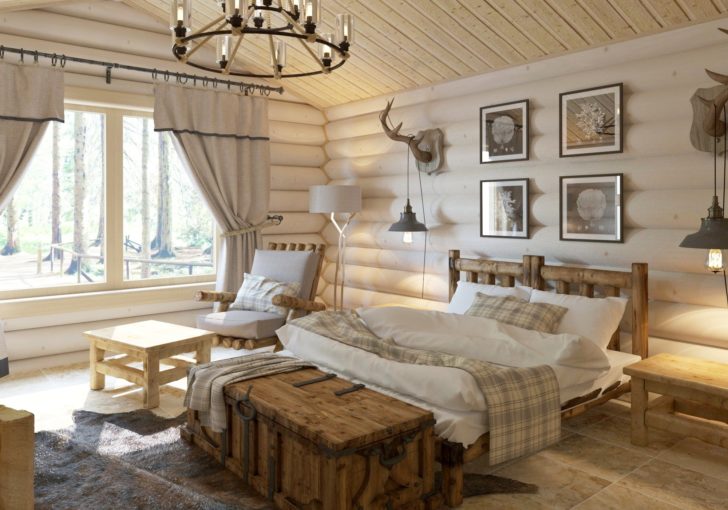 Спальня В Деревенском Стиле